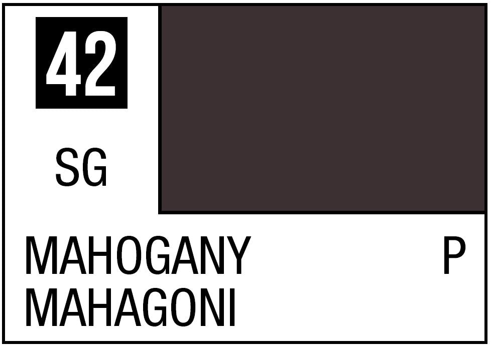 Mr Hobby Mr. Color 42 - Mahogany (Semi-Gloss/Primary)