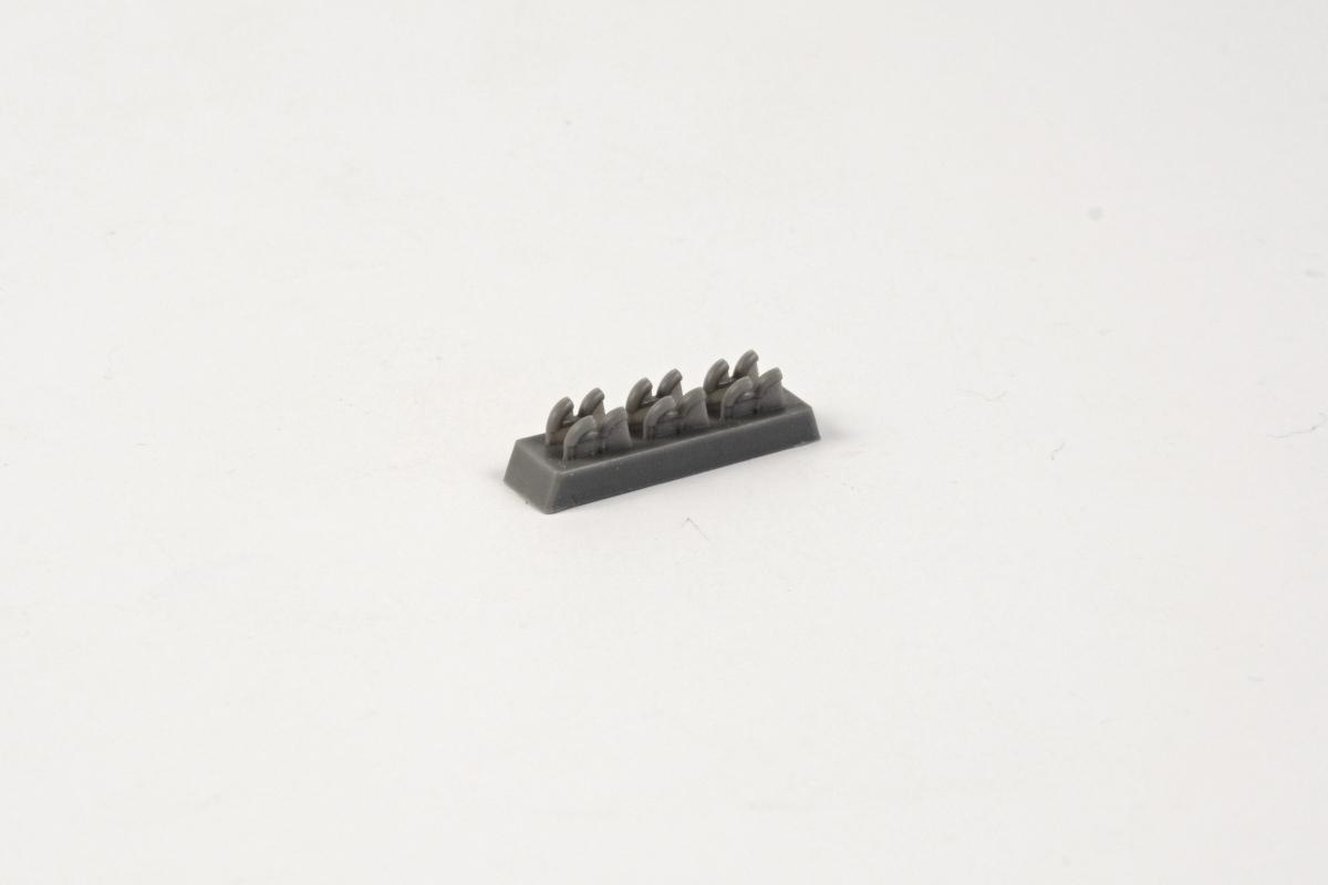 CMK 1/72 P-40E Exhausts for CMK kit