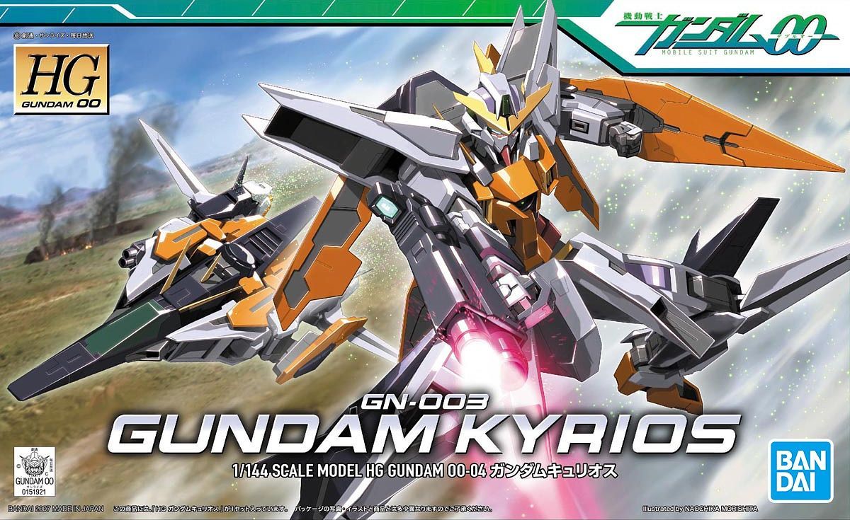 BANDAI Hobby HG 1/144 #04 Gundam Kyrios