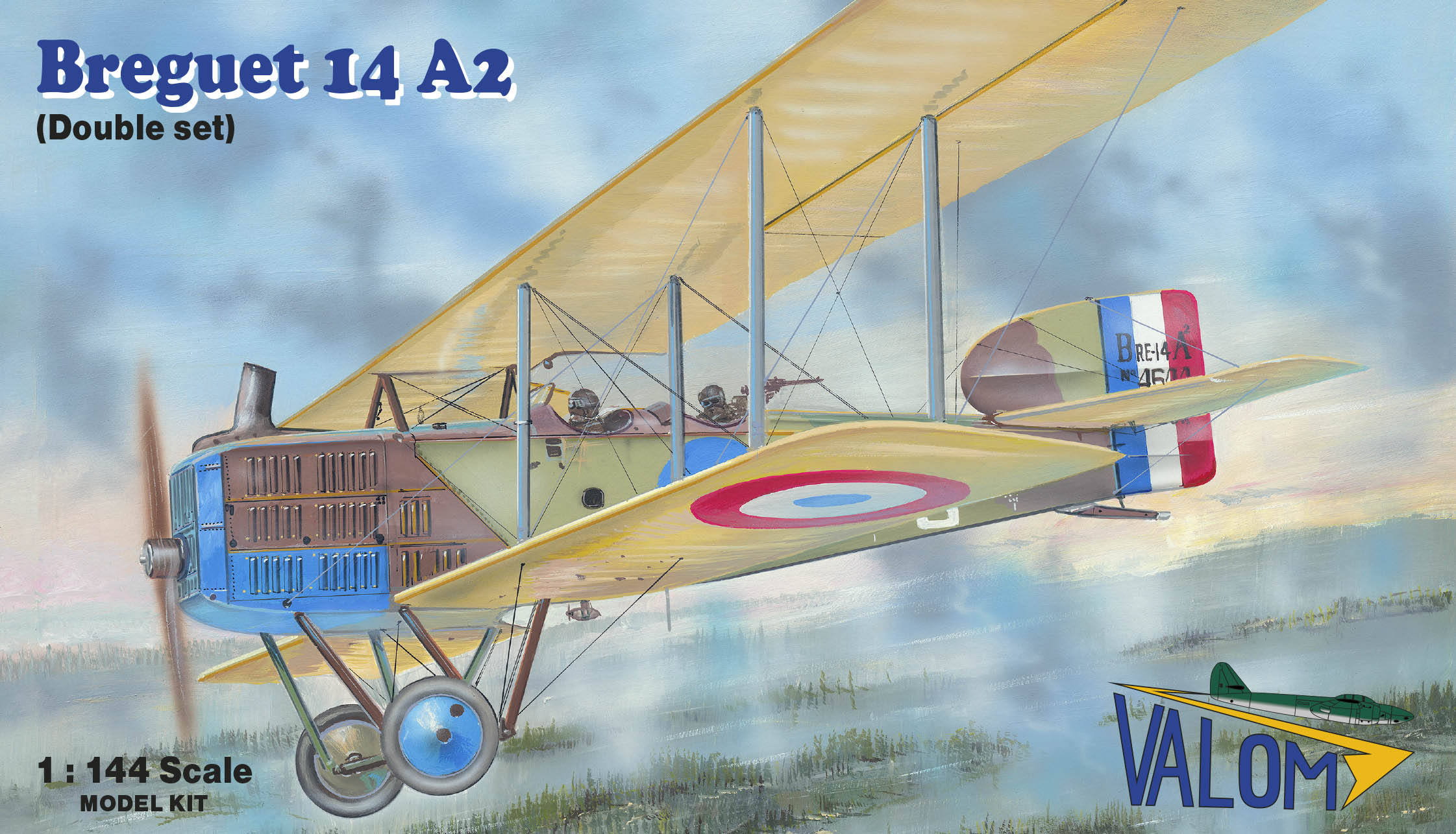 Valom 1/144 Breguet 14 A2 (double set)