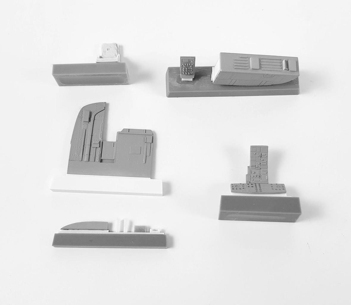 CMK 1/72 Westland Sea King HC.4 Cockpit set