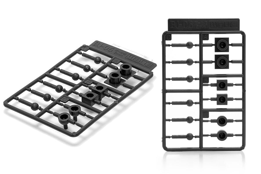 Wave BALL JOINT BJ-06 - Ball Joints in Various Connector Sizes, 6mm Diameter