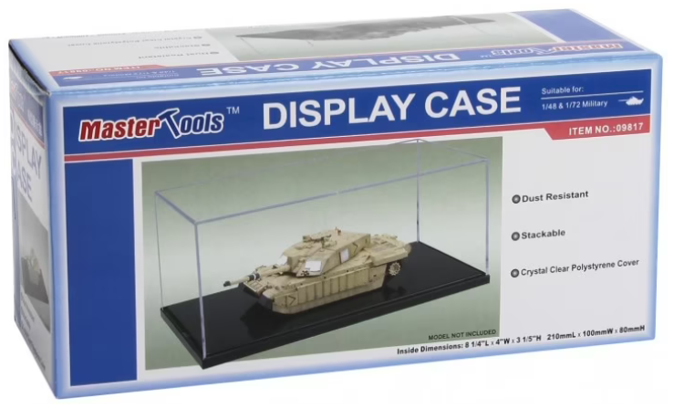 Master Tools Display Case 210x100x80mm