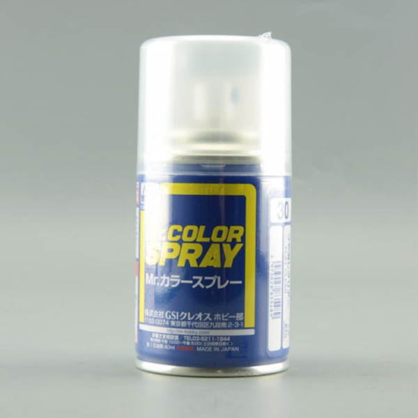 Mr Hobby Mr Color Spray - S30 Flat Clear (Flat/Primary)