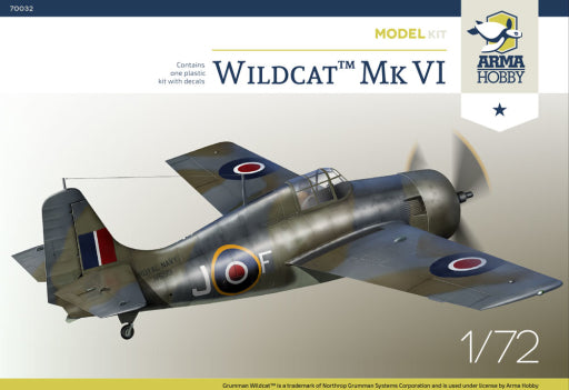 Arma Hobby 1/72 WildcatTM Mk VI Model Kit