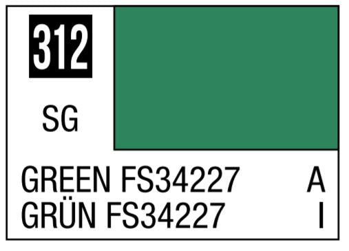 Mr Hobby H312 Green FS34227 [for Israel desert camouflage]