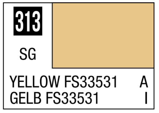 Mr Hobby H313 Yellow FS33531 [for Israel desert camouflage]