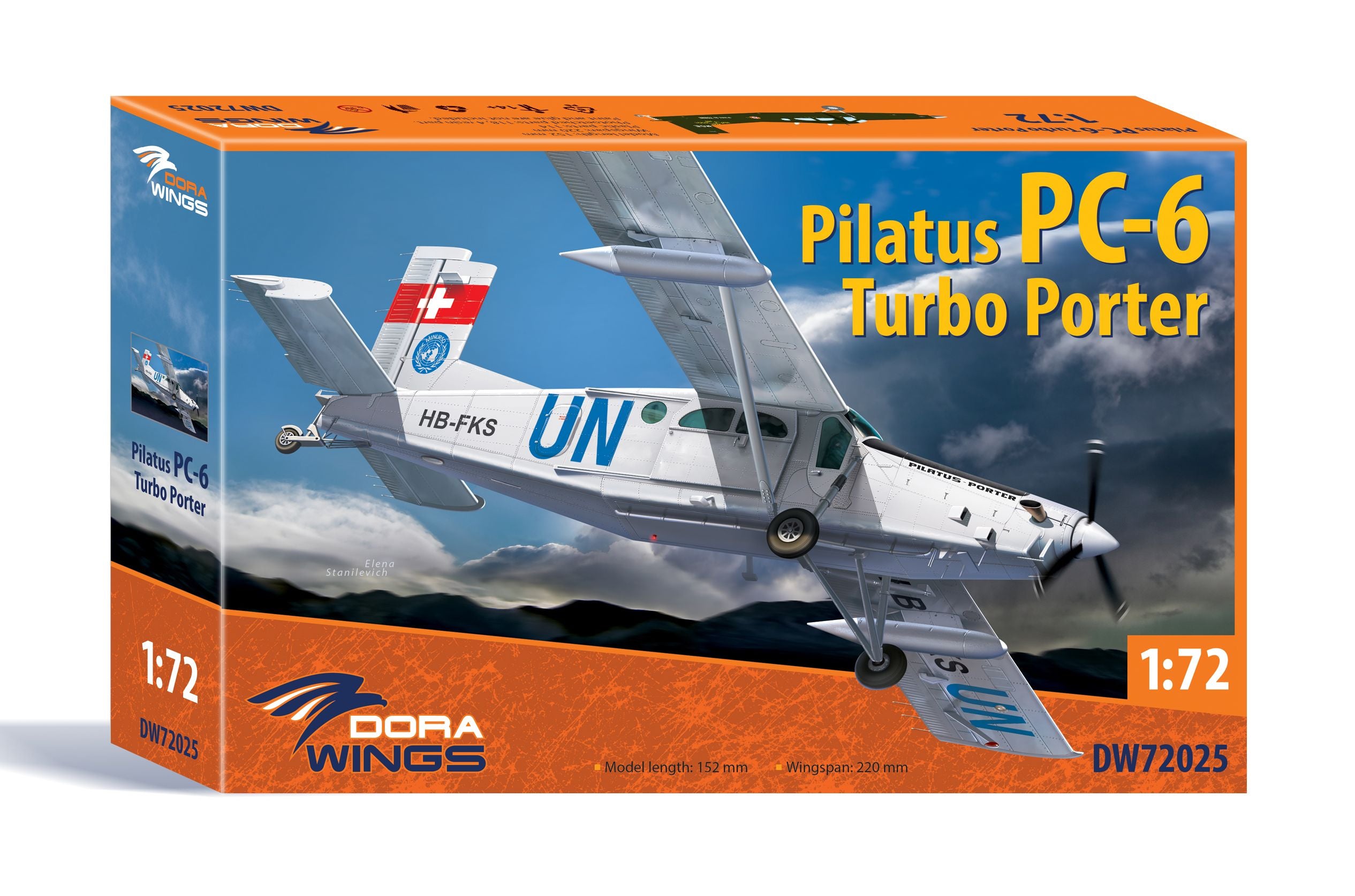 Dora Wings 1/72 Pilatus PC-6 Turbo Porter