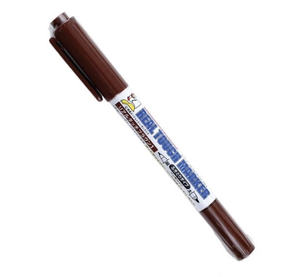 Mr Hobby Gundam Marker Real Touch Brown 1