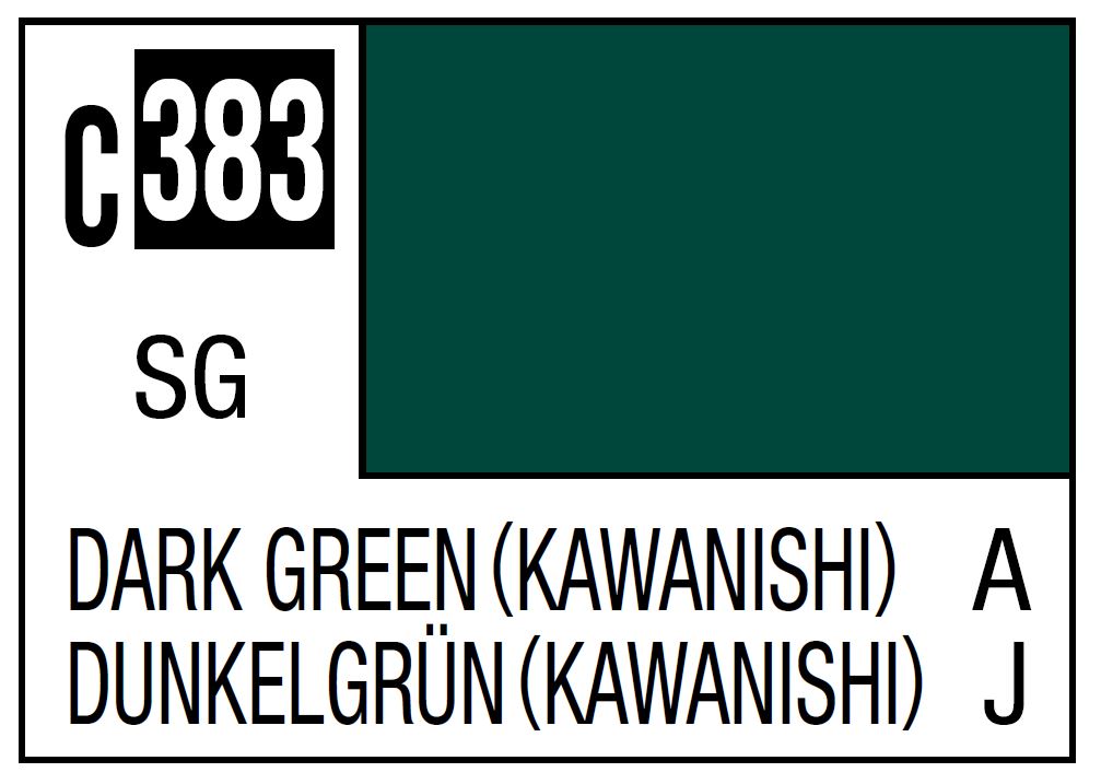 Mr Hobby C383 Dark Green (Kawanishi) [Imperial Japanese navy Shiden-kai(George)]