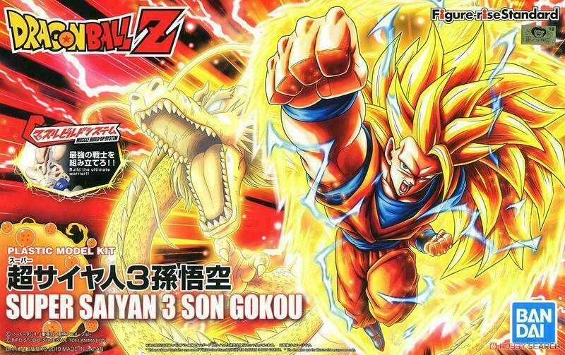 Bandai Spirits Figure-Rise Standard Super Saiyan 3 Son Goku (New Package Ver)  'Dragon Ball Z'