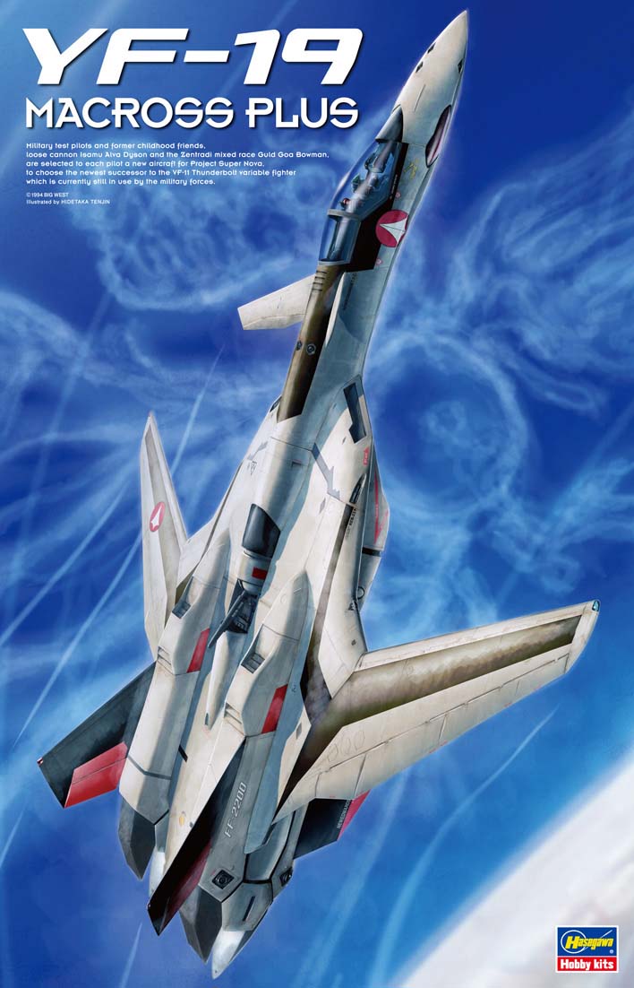 Hasegawa [MC01] 1:48 YF-19 MACROSS PLUS