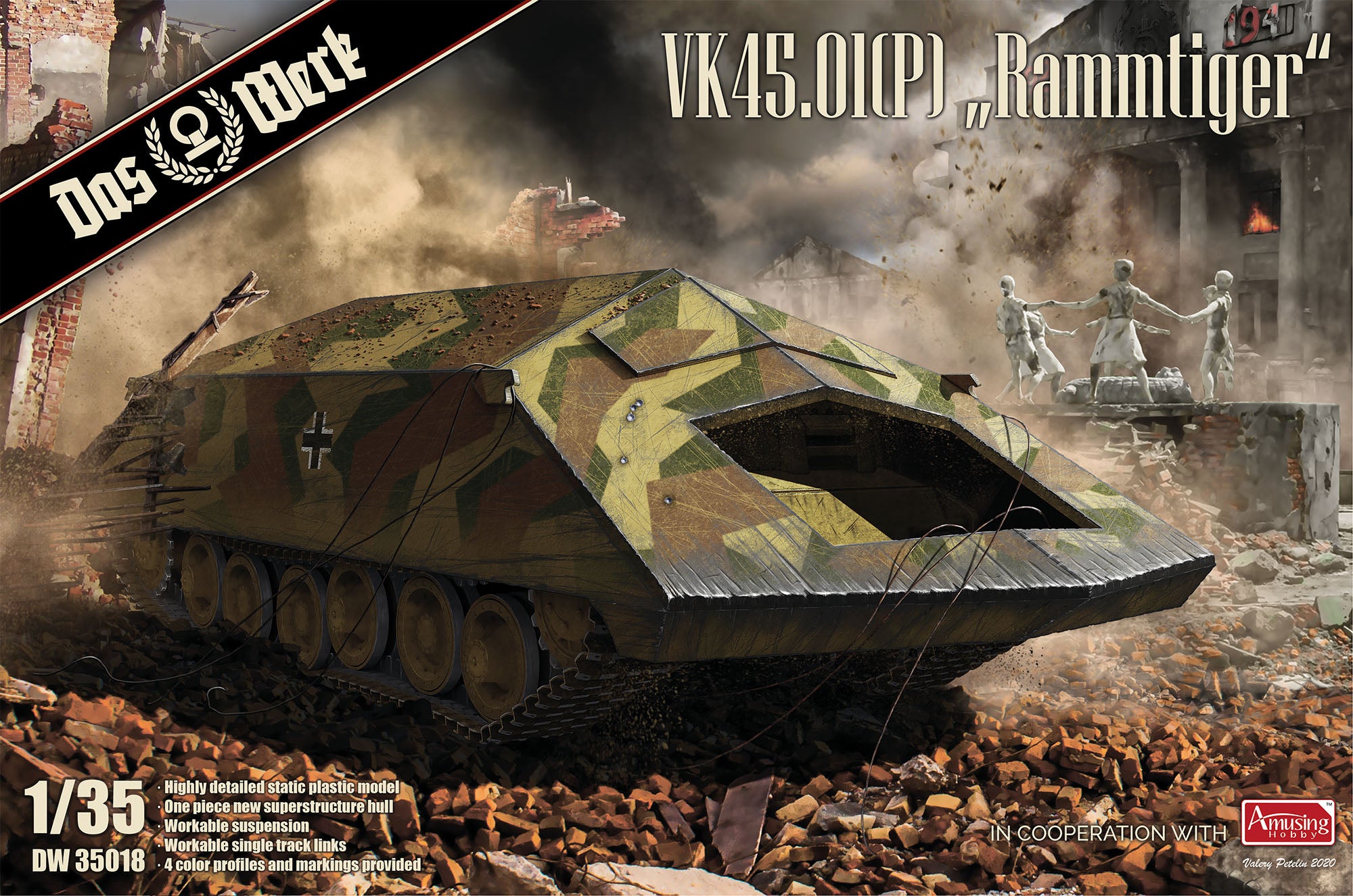 Das Werk 1/35 VK45.01(P) "Rammtiger"