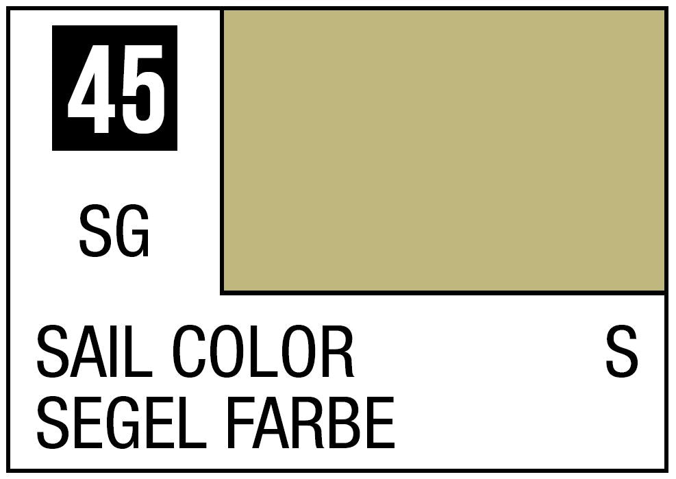 Mr Hobby Mr. Color 45 - Sail Color (Semi-Gloss/Ship)