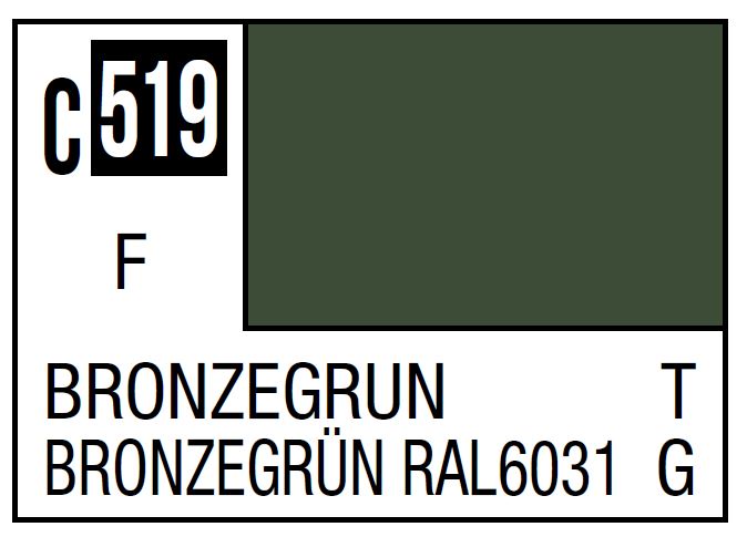 Mr Hobby C519 BronzegrÃ¼n [NATO/German tank]