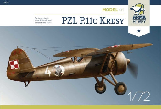 Arma Hobby 1/72 PZL P.11c 'Kresy' Model Kit