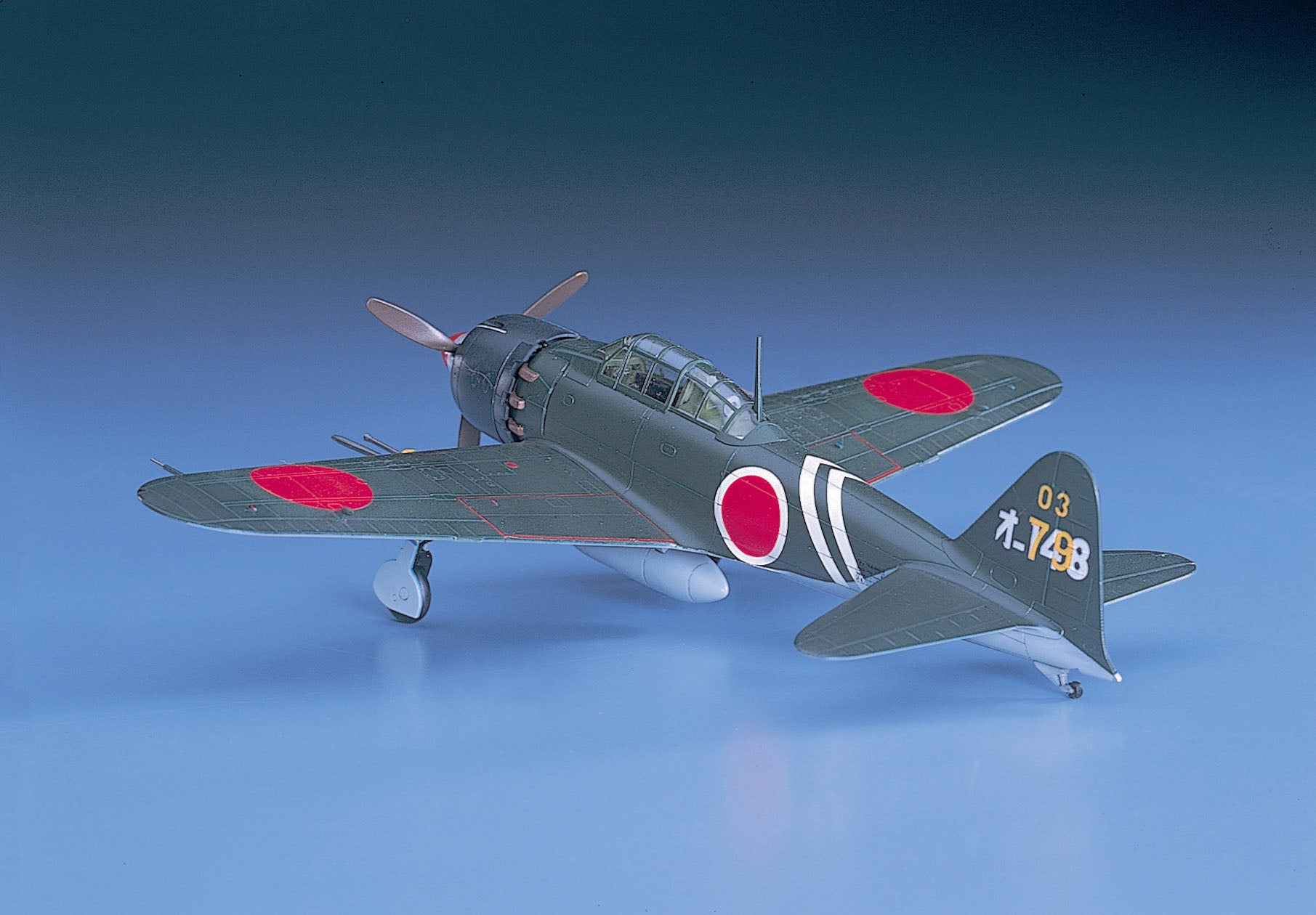 Hasegawa [D23] 1:72 MITSUBISHI A6M5c ZERO FIGHTER (ZEKE) TYPE 52 HEI