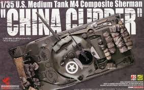 Asuka 1/35 M4 Composite Sherman 'China Clipper' US Army Medium Tank