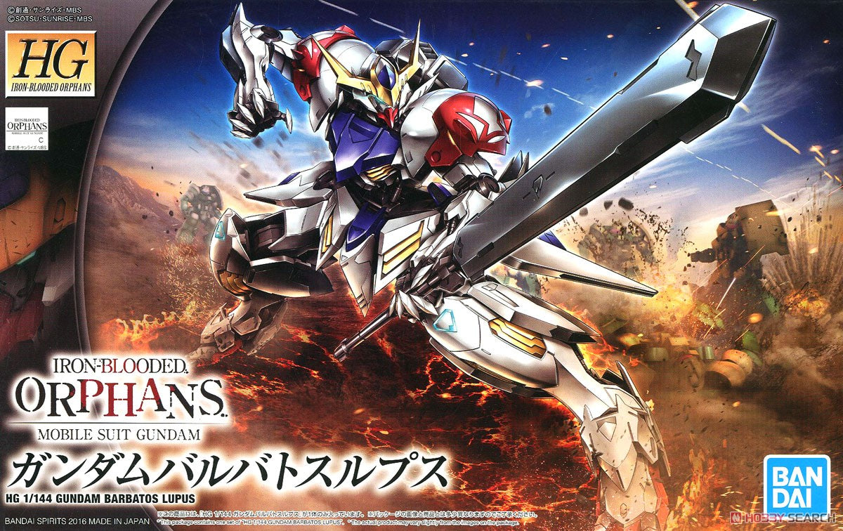 BANDAI Hobby Orphans HG 1/144 Gundam Barbatos Lupus