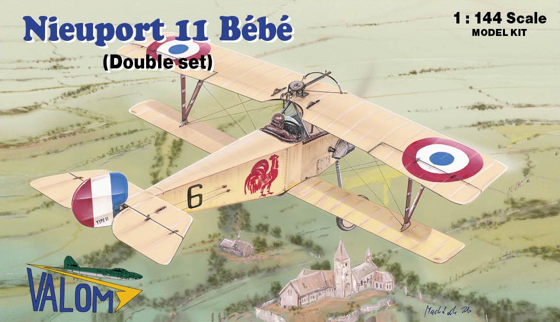 Valom 1/144 Nieuport 11 Bebe (Double Set)