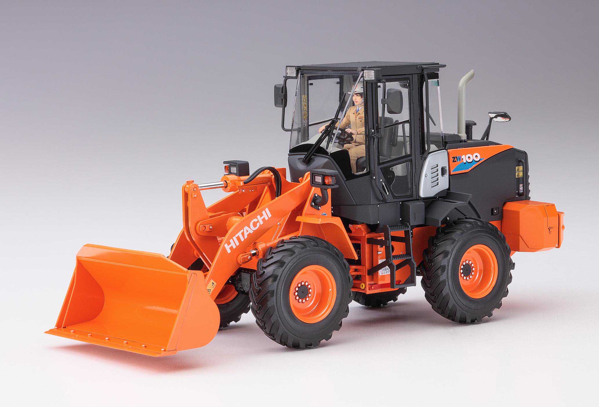 Hasegawa [WM04] 1:35 HITACHI WHEEL LOADER ZW100-6