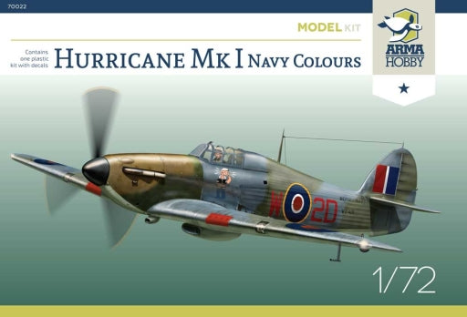 Arma Hobby 1/72 Hurricane Mk I Navy Colours Model Kit