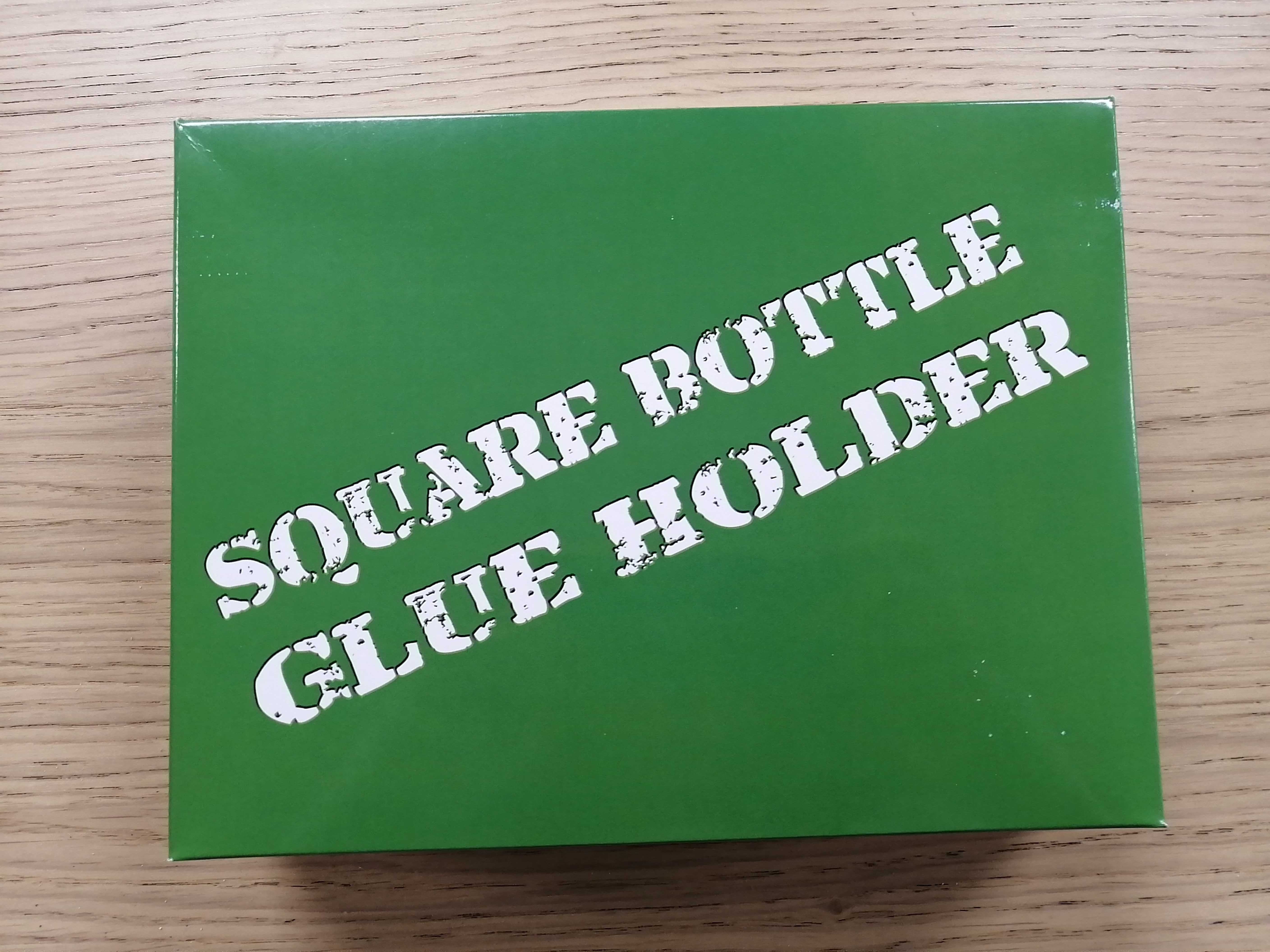 Square Bottle Glue Holder Kit (Tamiya, AK, Mr Hobby)