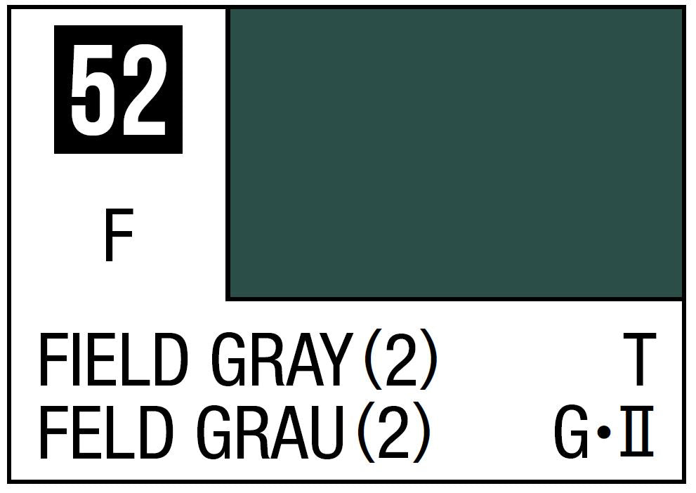 Mr Hobby Mr. Color 52 - Field Gray (2) (Flat/Tank)