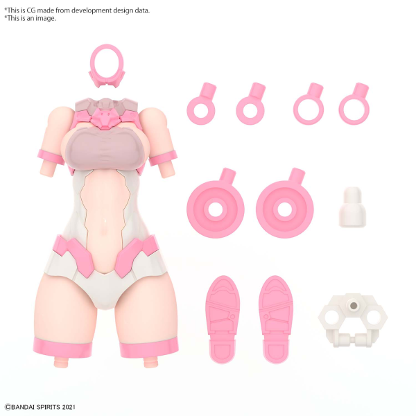 BANDAI Hobby 30MS OPTION BODY PARTS TYPE G03 [COLOR B]