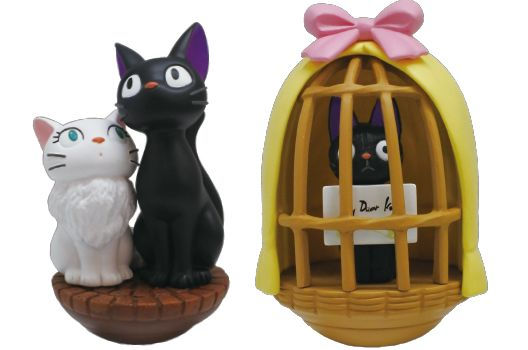 Ensky YR-03 Jiji & Lily Tilting Figure'Kiki's Delivery Service', Ensky