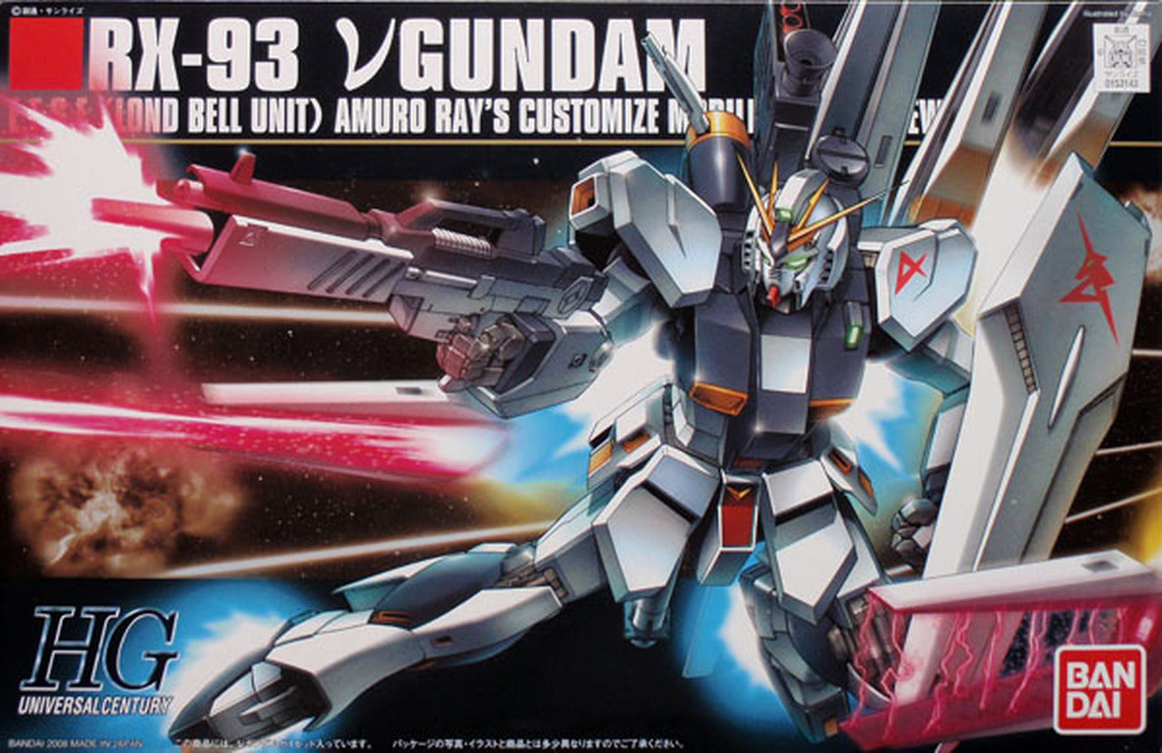 BANDAI Hobby HGUC 1/144 #86 Nu Gundam