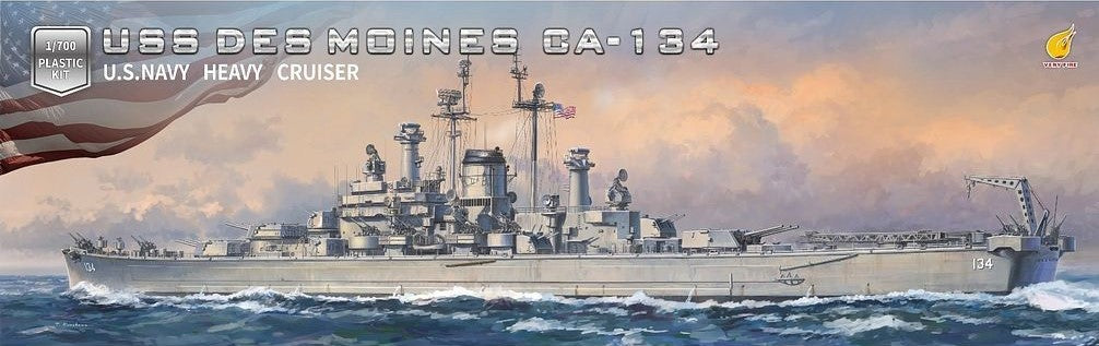 Very Fire 1/700 USS Des Moines CA-134 DX version