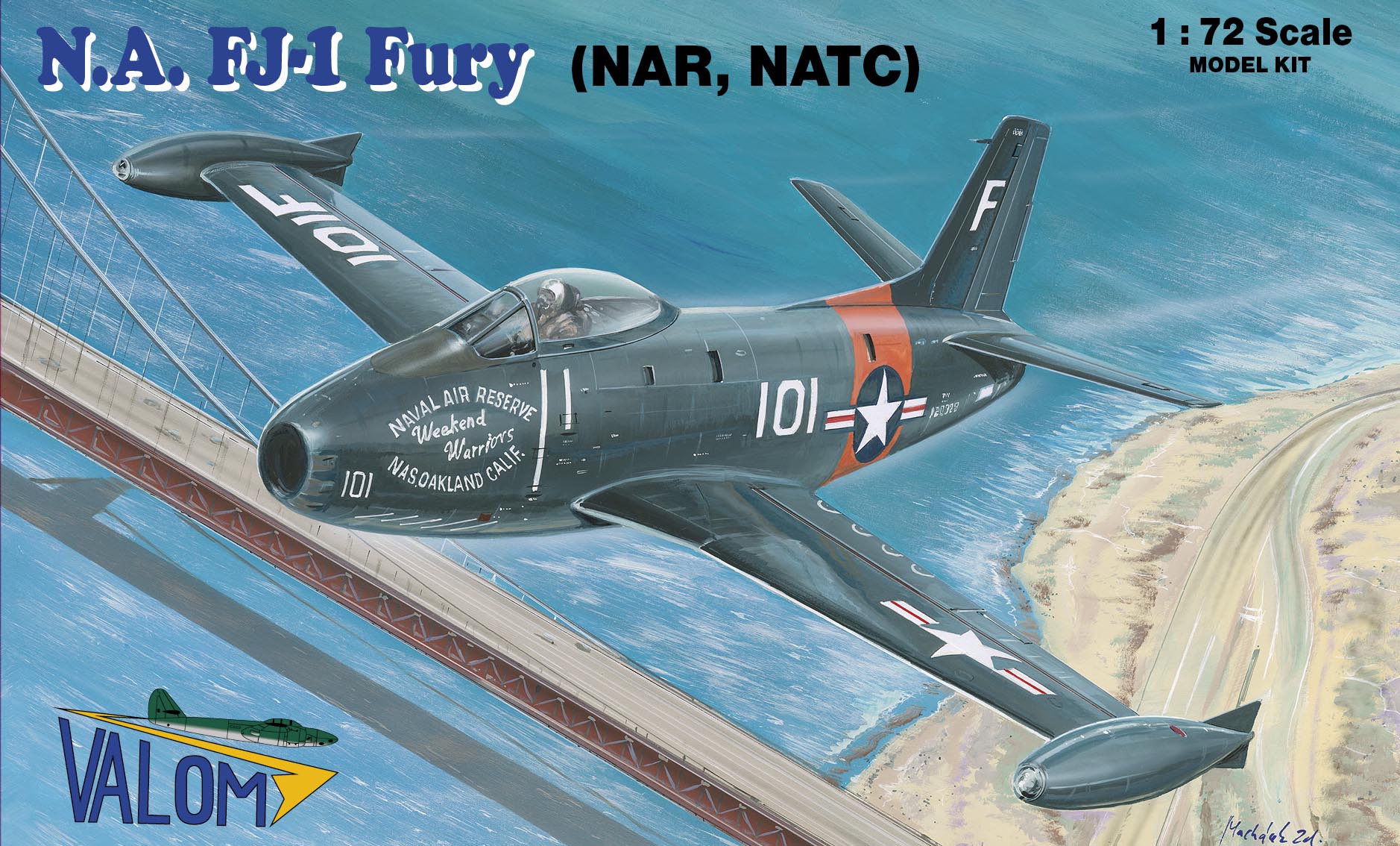 Valom 1/72 N.A. FJ-1 Fury (NATC, NAR)