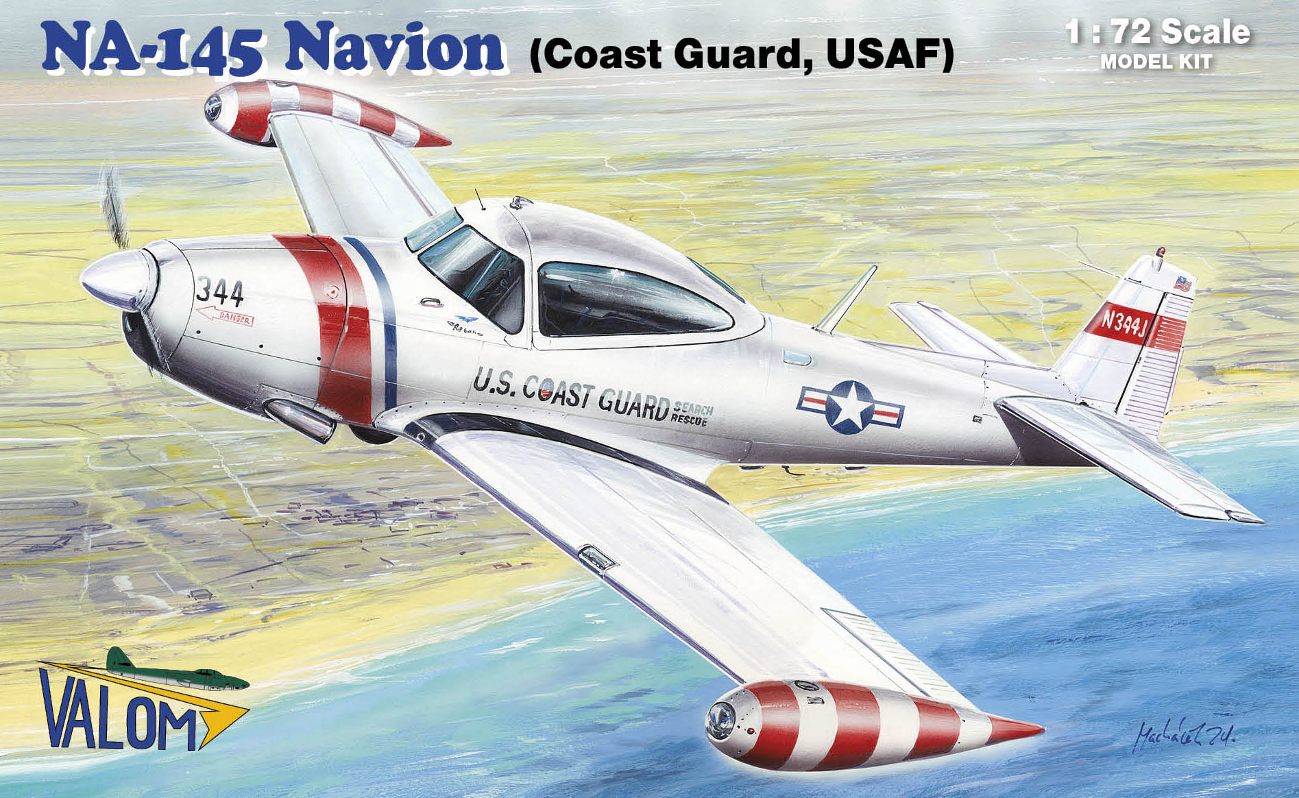 Valom 1/72  N.A. NA-145 Navion ((USAF, Coast Guard)