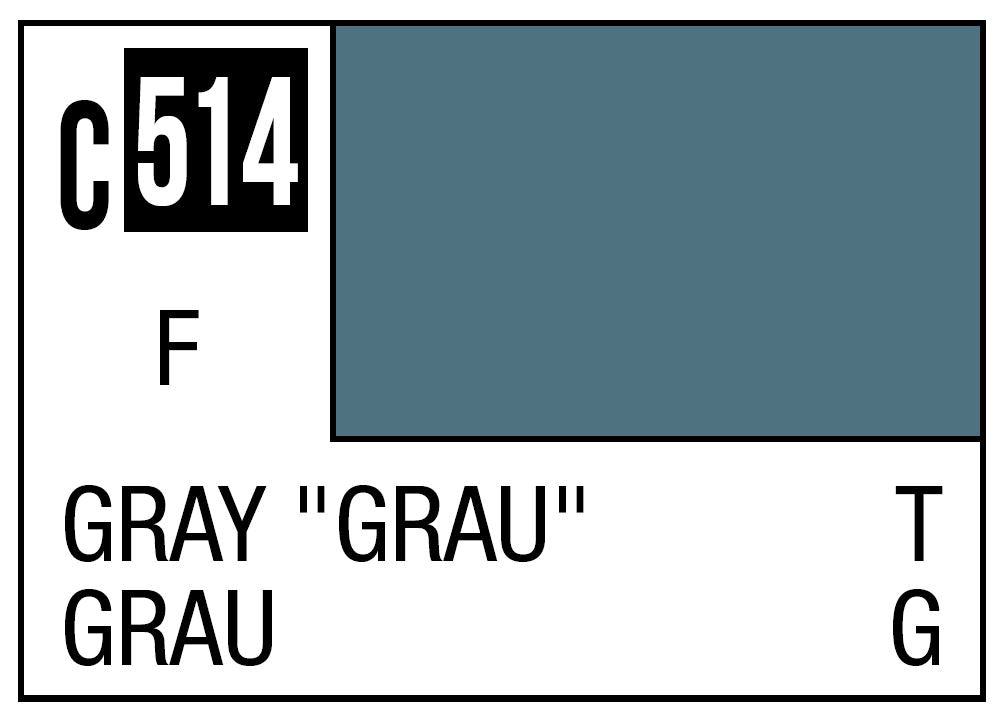 Mr Hobby C514 Gray "Grau" [for German tank WWII]