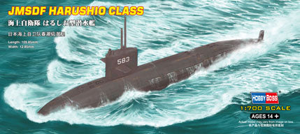 Hobby Boss 1/700 JMSDF Harushio class Submarine