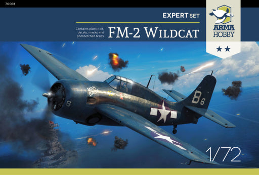 Arma Hobby 1/72 FM-2 Wildcat, Expert Set