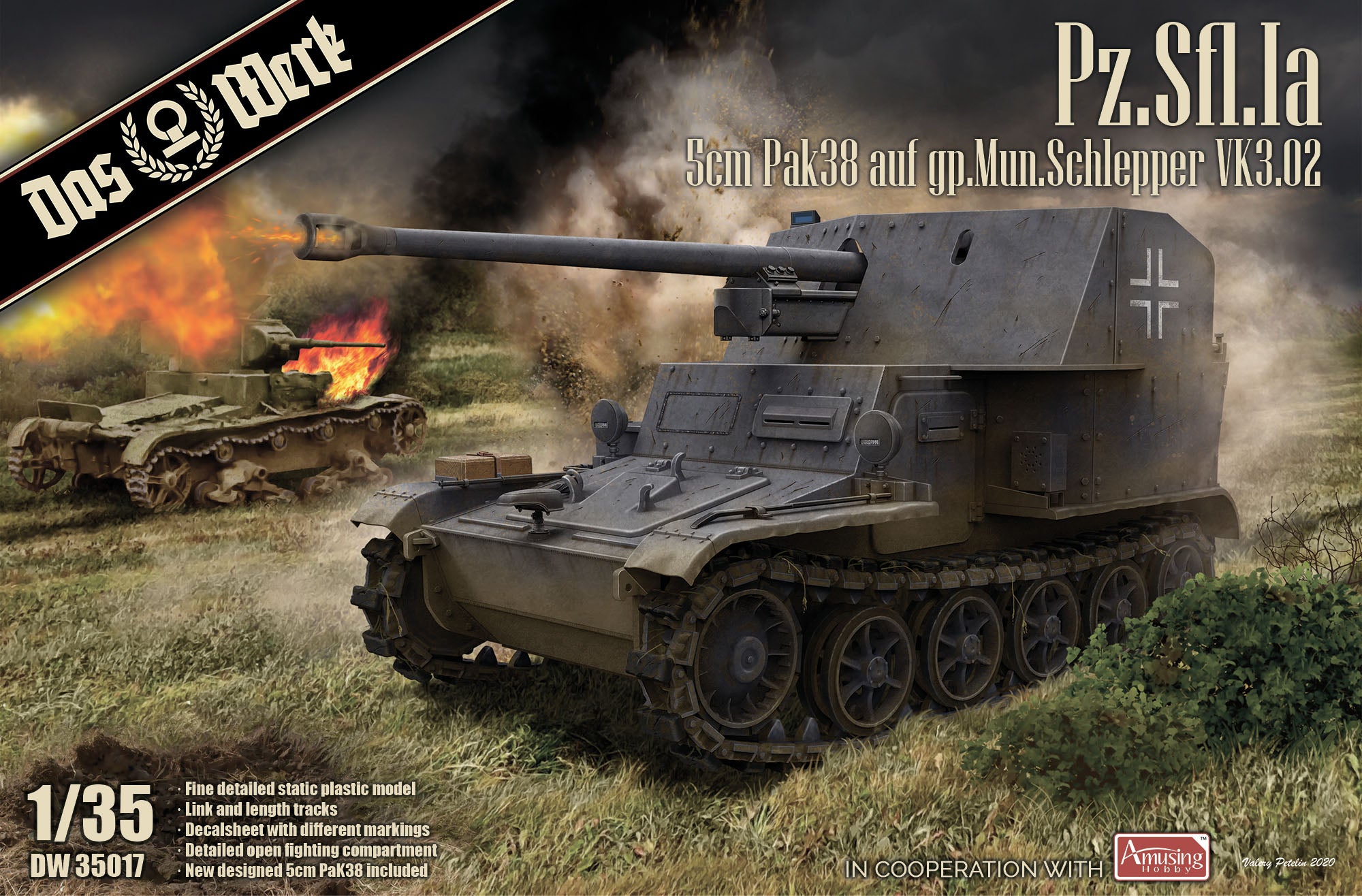 Das Werk 1/35 Pz.Sfl. Ia 5cm Pak