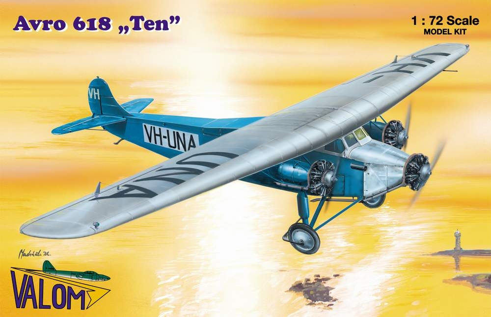 Valom 1/72 Avro 618 'Ten'