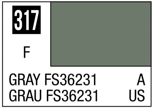 Mr Hobby H317 Gray FS36231 [US navy aircraft standard color]