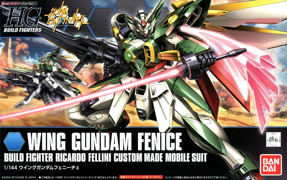 BANDAI Hobby HGBF 1/144 Wing Gundam Fenice