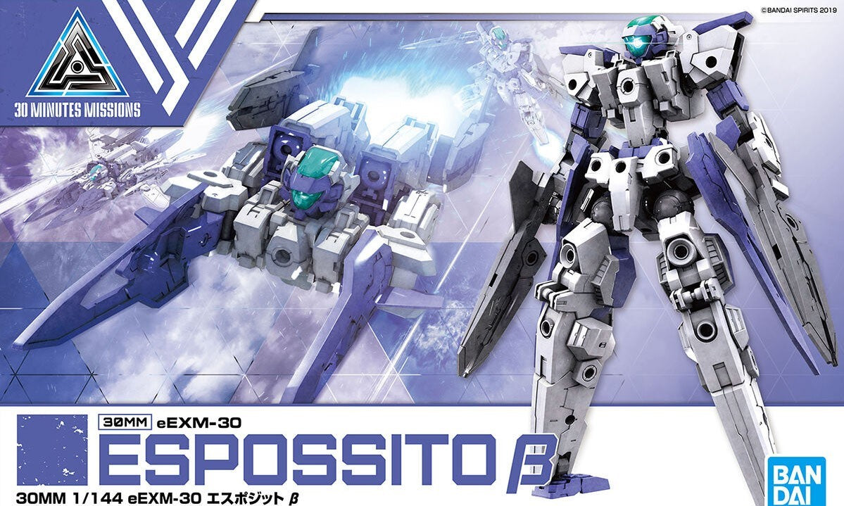 BANDAI Hobby 30MM 1/144 eEXM-30 ESPOSSITO Beta