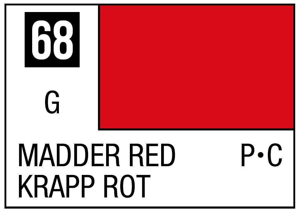 Mr Hobby Mr. Color 68 - Red Madder (Gloss/Primary Car)