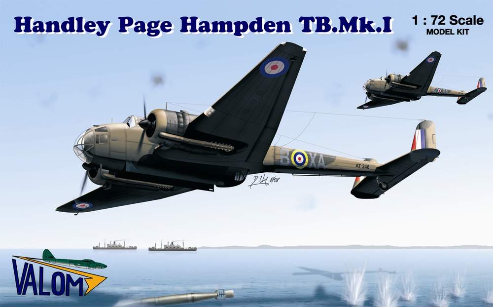 Valom 1/72 Handley Page Hampden TB.Mk.I