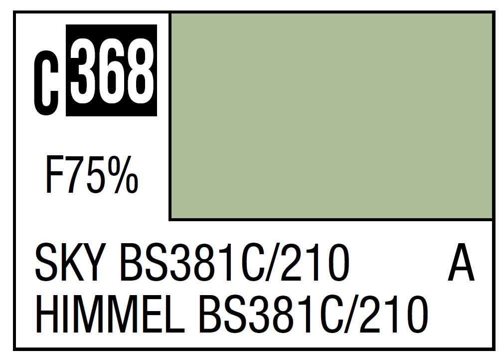 Mr Hobby C368 Sky BS381C/210 [RAF standard color / WWII early]