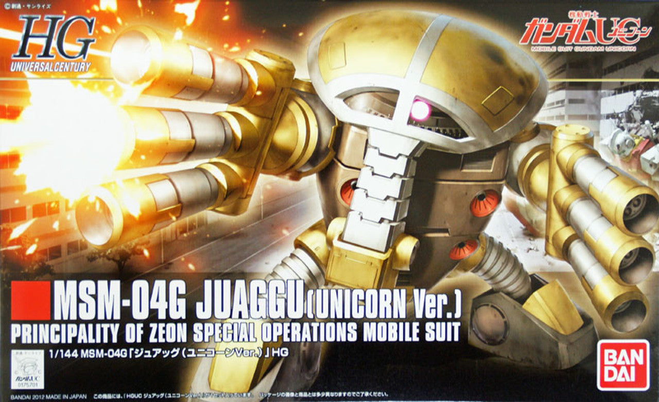 BANDAI Hobby HGUC 1/144 #139 Juaggu (Unicorn Ver)