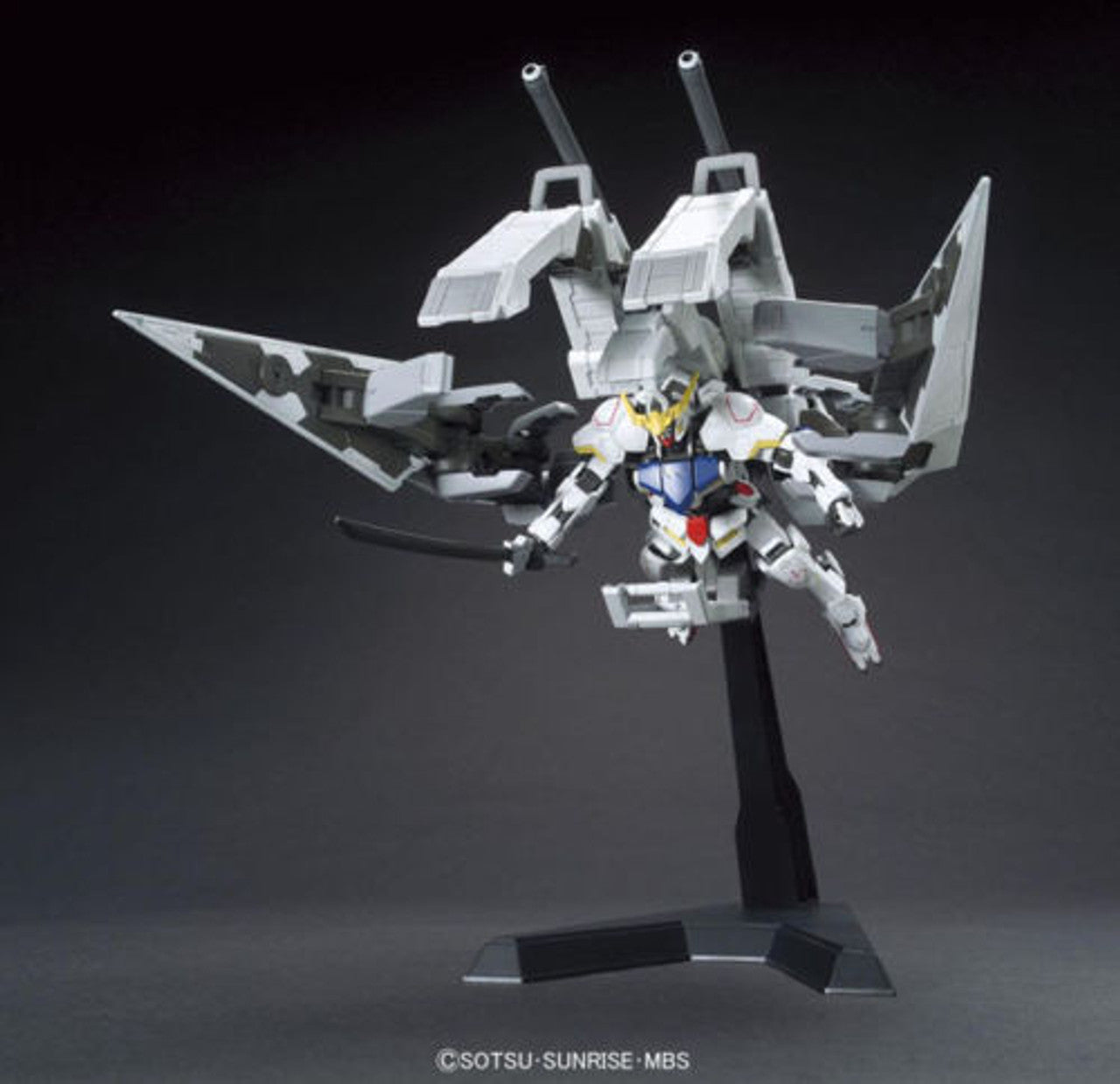 BANDAI Hobby Orphans HG 1/144 Gundam Barbatos & Long Distance Transport Booster