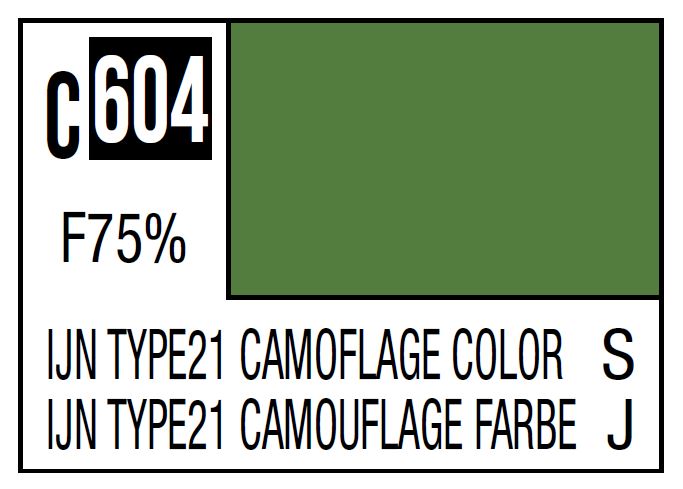 Mr Hobby C604 IJN Type21 Camouflage Color [Imperial japanese warship camouflage]