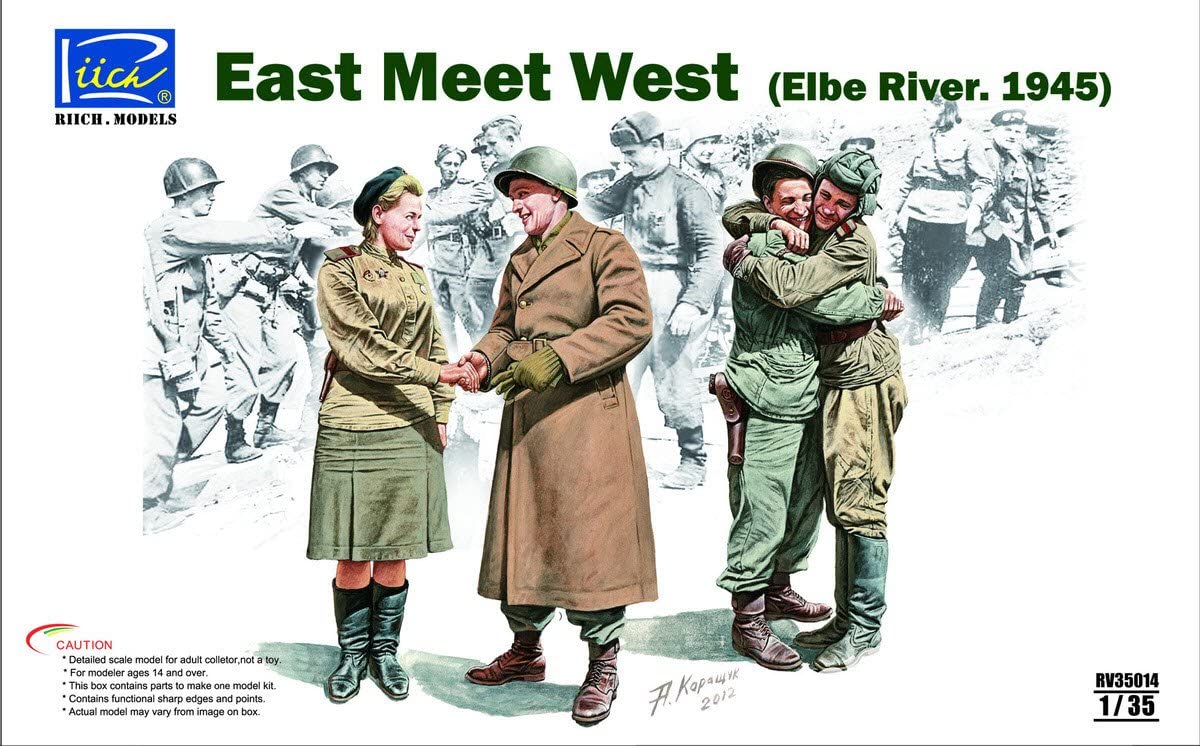 Riich 1/35 East meet West (Elbe River. 1945)