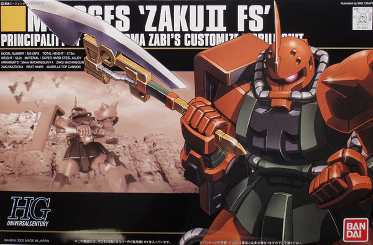 Bandai 1/144 HGUC Garma's Zaku